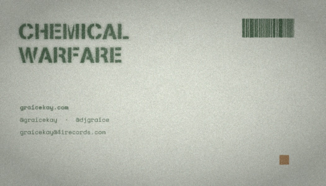 graice kay contact card, back: graicekay.com, @graicekay, @djgraice, graicekay@4irecords.com
